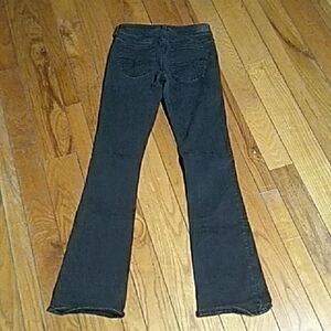 American Eagle Outfitters Black Flare Jeans